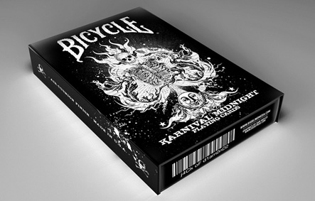 Демонический карнавал в России Купить карты игральные Bicycle Karnival Midnight