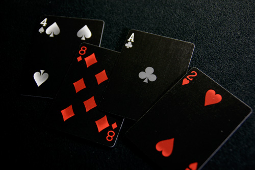 обучение фокусу 4 карты