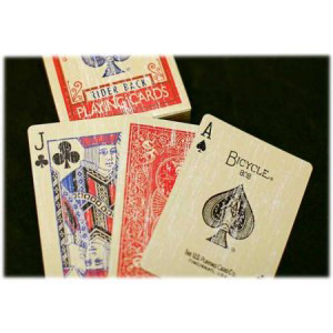смотреть Faded Rider Back Red Bicycle Deck Faded Rider Back Red Bicycle Deck картинка