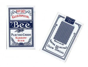 Bee Bridge Size Cards Blue 