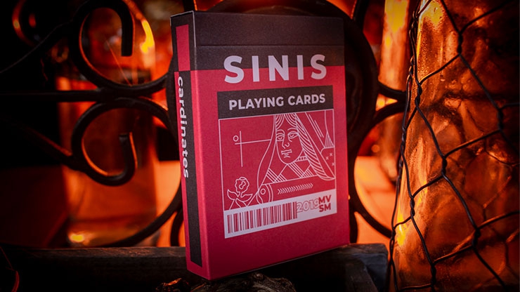 Колода карт Sinis (Raspberry and Black) картинка