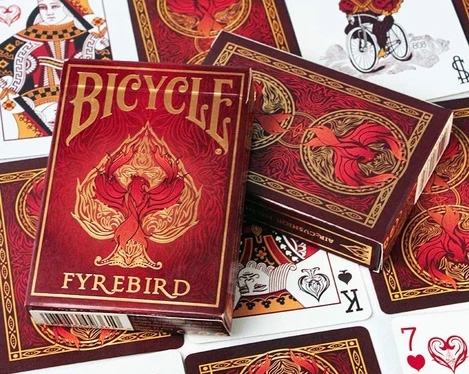 Колода карт Bicycle Fyrebird картинка