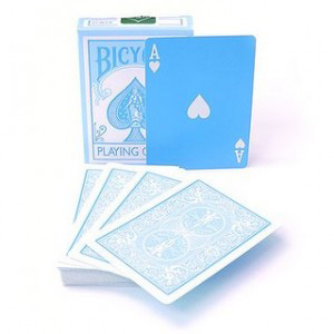 Bicycle Reverse Blue Printed Deck ��������