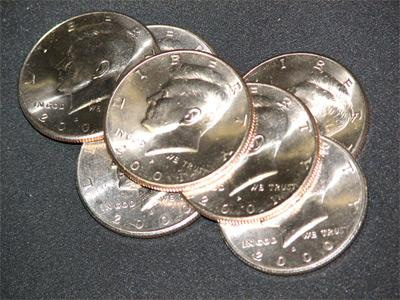Монета полдоллара (Half Dollar) картинка