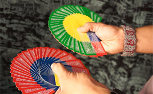 Circle Fan - красивый карточный веер обучение бесплатно