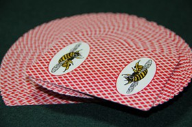 игральные карты bee с пчелой