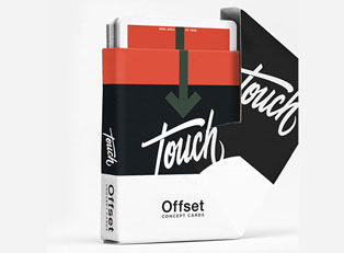 Колода карт Offset Orange Touch купить