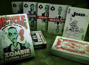 Игральные карты Bicycle Zombie купить